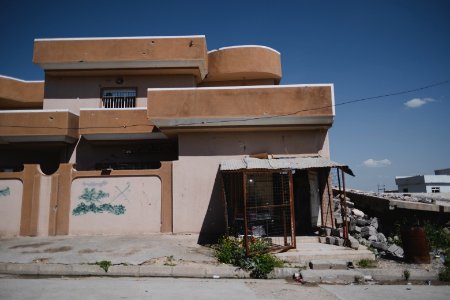 Views around the city center in April of 2019 in Shingal, especially destruction from the war with the Islamic State 21