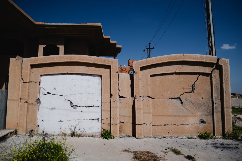 Views around the city center in April of 2019 in Shingal 12