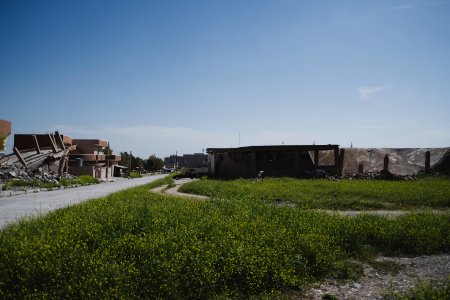 Views around the city center in April of 2019 in Shingal 16