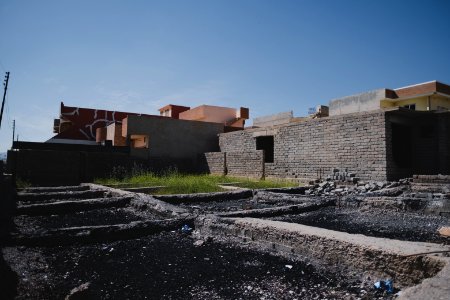 Views around the city center in April of 2019 in Shingal 15