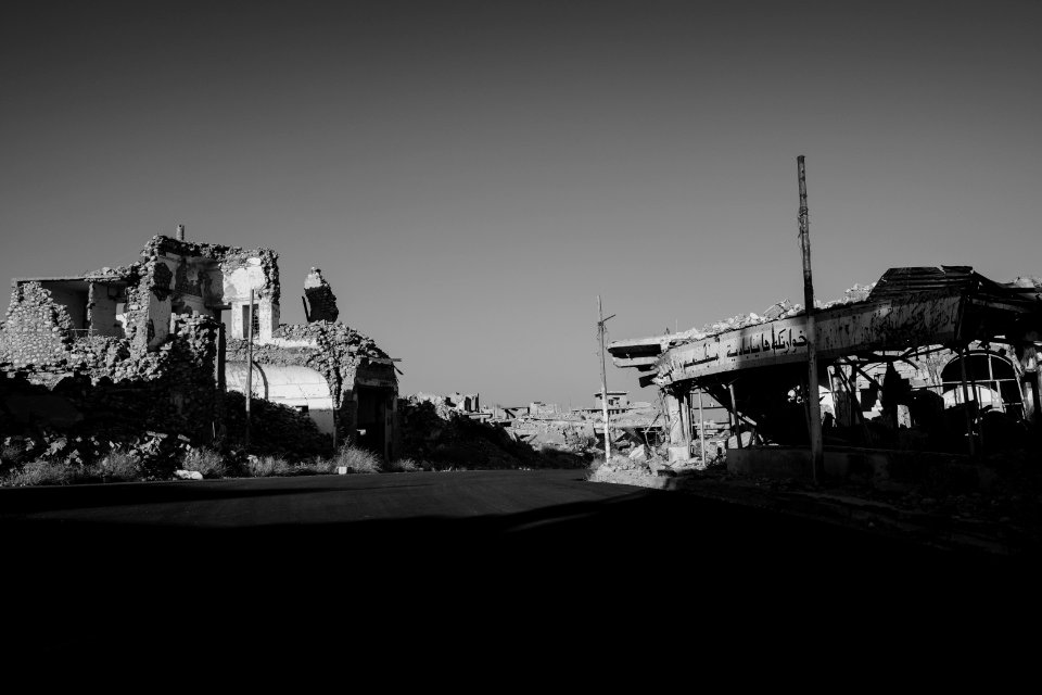 Views around the city center of Shingal (Sinjar) in summer of 2019, following the war with the Islamic State 05