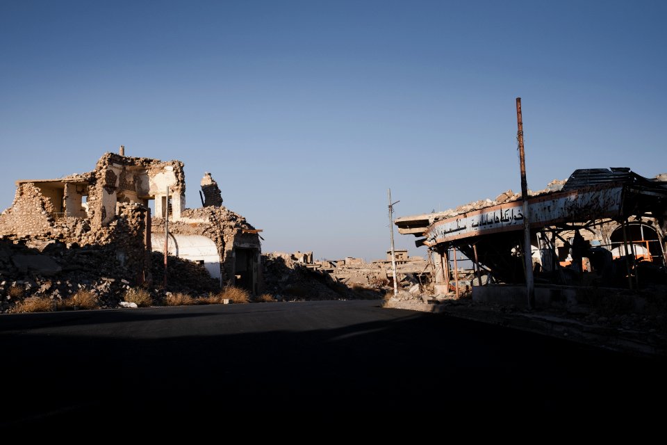 Views around the city center of Shingal (Sinjar) in summer of 2019, following the war with the Islamic State 04
