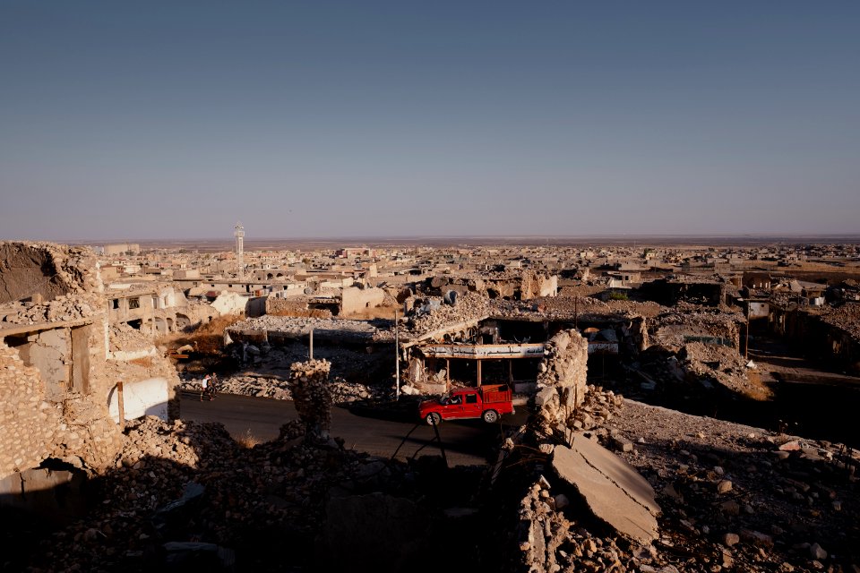 Views around the city center of Shingal (Sinjar) in summer of 2019, following the war with the Islamic State 16