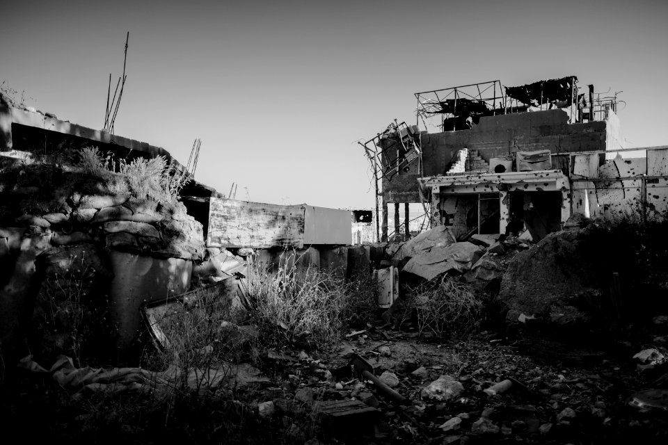 Views around the city center of Shingal (Sinjar) in summer of 2019, following the war with the Islamic State 09