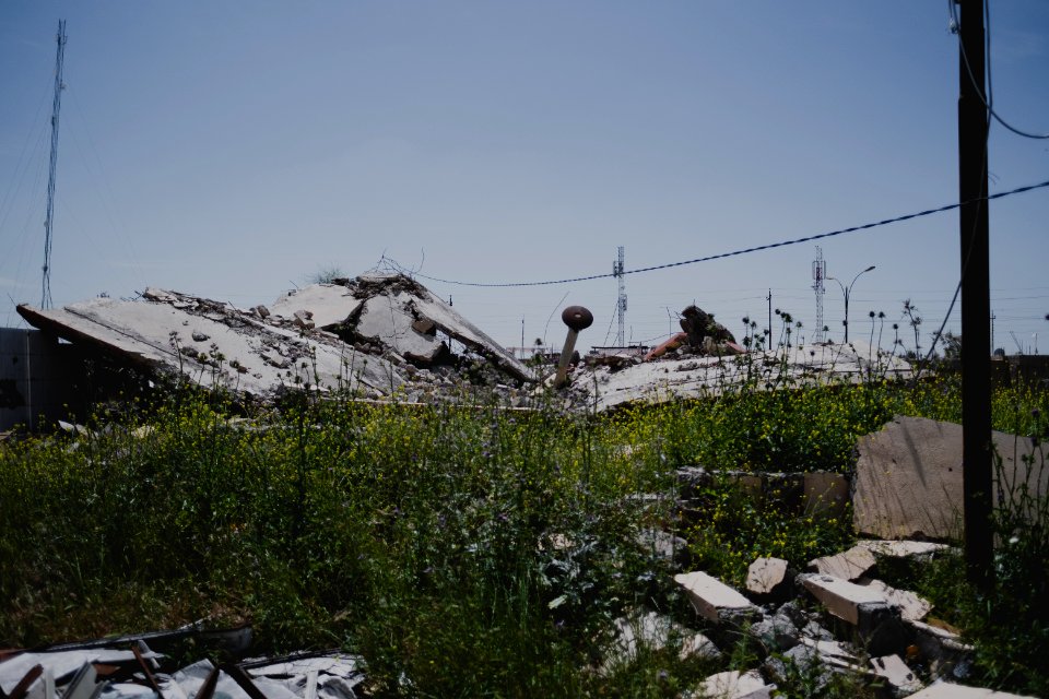 Views around the city center during April of 2019 in Shingal city 09