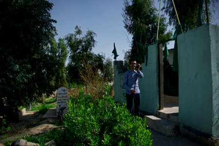 Views around the Kakaii shrine of Mam Nazar, and accompanying cemetery, at Sufayyah village 17