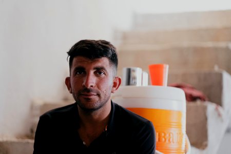 Views around the house where Ezidi drivers were waiting for work near the Ezidi village Hardan, during interviews in 2019 during summer 15
