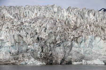 Ice glacier spitsbergen photo