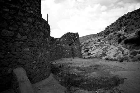 Views around the exterior of the Monastery of Saint Matthew 16