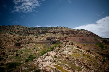 Views around the exterior of the Monastery of Saint Matthew 09