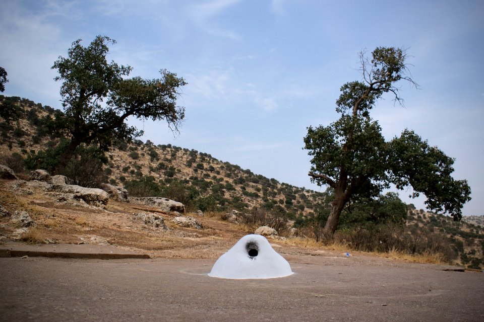 Views and details around Lalish, the holiest pilgrimage site for Ezidis 23