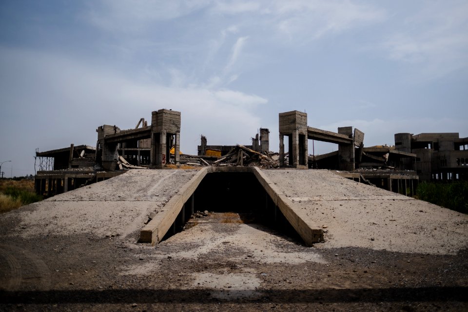 Views around Mosul in summer of 2019 after war with the Islamic State 02