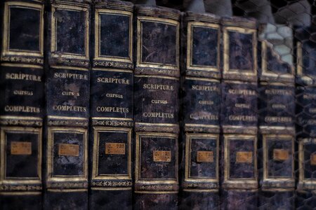 Library old vintage