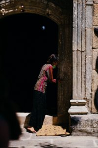 Views around Lalish, including pilgrims and worshippers, in summer of 2019 21