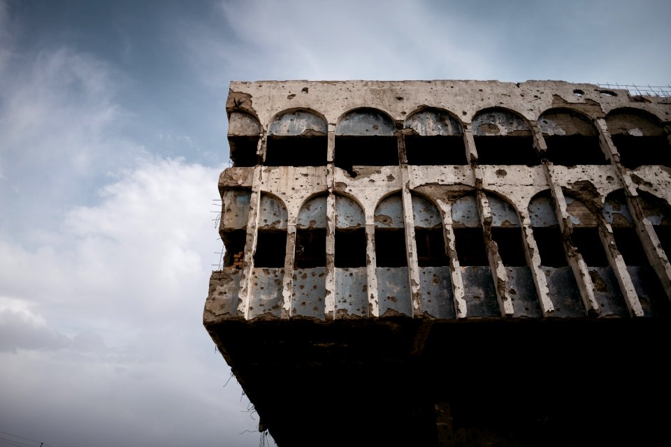Views around Mosul in summer of 2019 after war with the Islamic State 06