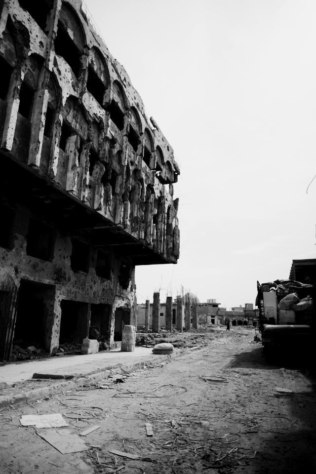 Views around Mosul in summer of 2019 after war with the Islamic State 07