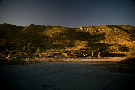 Views and details of Saddam Hussein's destroyed and vandalized villa near Sirsing 02