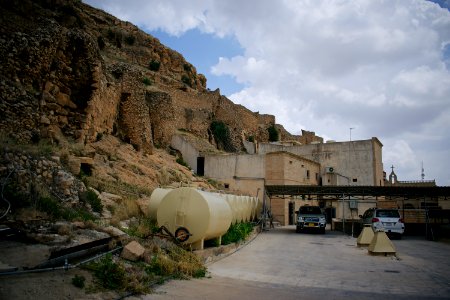 Views around the exterior spaces at the Monastery of Saint Matthew 03