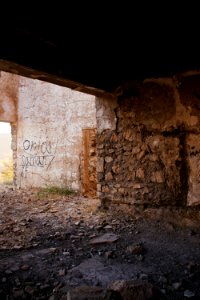 Views and details of Saddam Hussein's destroyed and vandalized villa near Sirsing 05