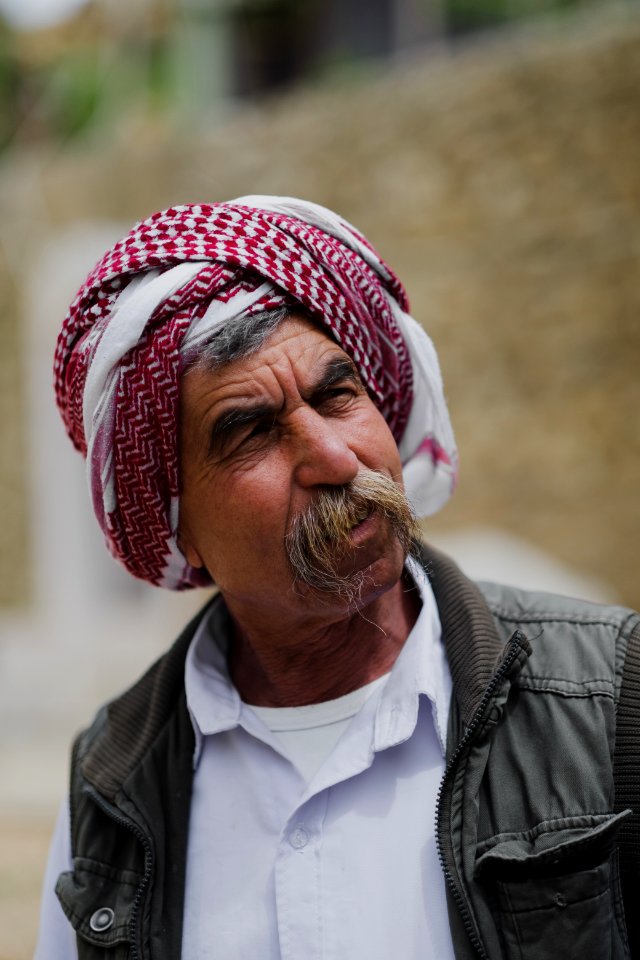 Views around the Ezidi temple "Makahn Shekh Adi" where Shekh Adi arrived before going to Lalish 12