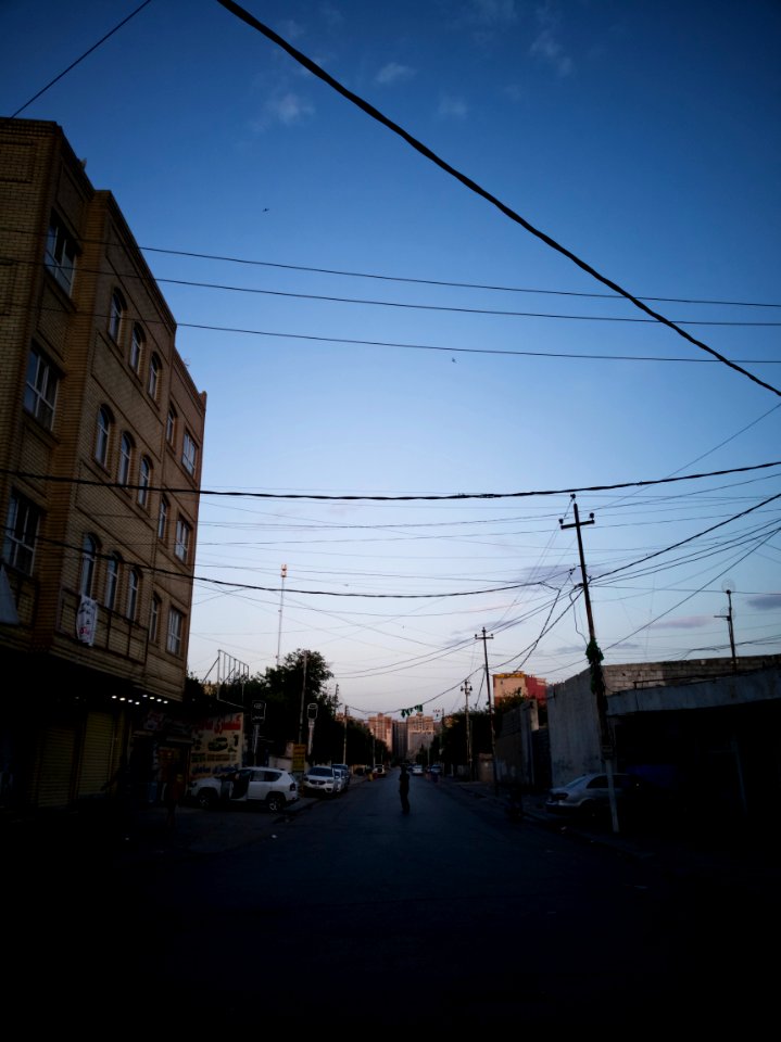 Views around the Iskan neighborhood of Erbil at sunset 01