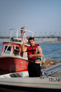Views along the river Tigris in Mosul in 2019 when Moslawis go during the summer to cool down 12