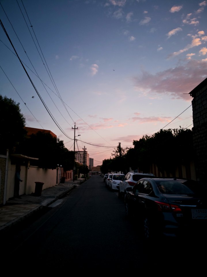 Views around the Iskan neighborhood of Erbil at sunset 04