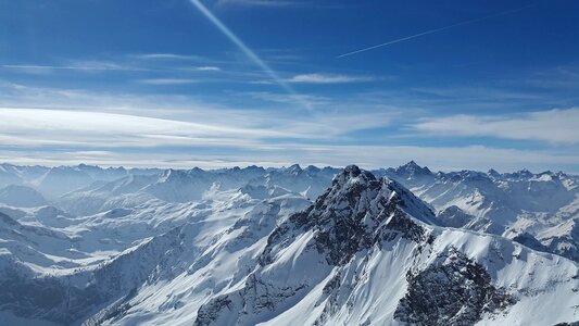 Mountain allgäu summit