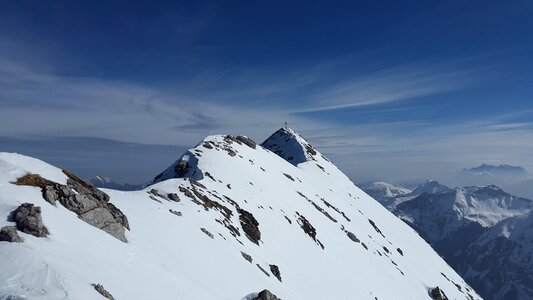 Mountain allgäu summit