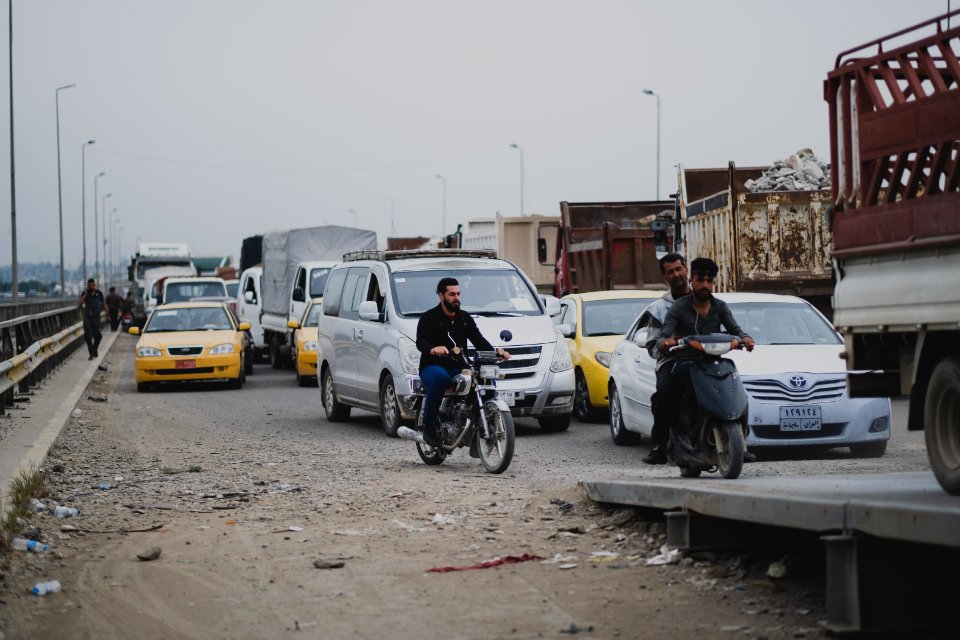 Views of a drive in April of 2019 through Mosul 02