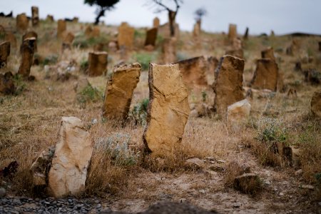Views in June of 2019 around the Ezidi shrine of Shebl Qasim atop Shingal mountain 36