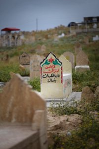 Views in June of 2019 around the Ezidi shrine of Shebl Qasim atop Shingal mountain 49