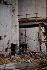 Views in June of 2019 of Sinjar's ruined silo, destroyed during the war with the Islamic State 33