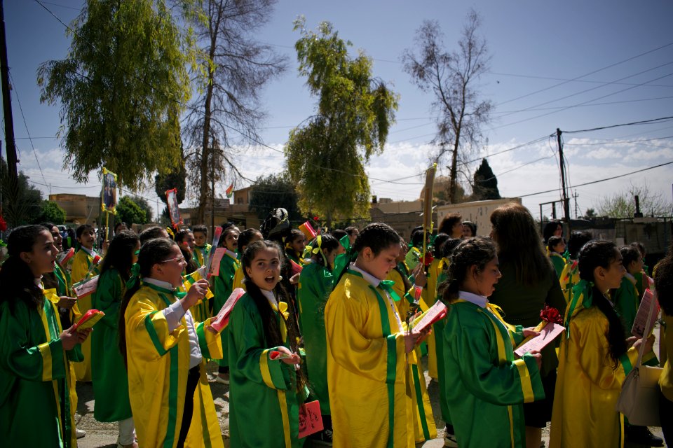 Views of the 2018 Palm Sunday festival in the Chaldean Catholic town of alQosh 39