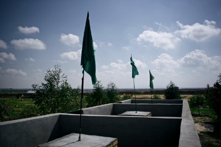 Views of the cemetery, auxiliary shrines, and main shrine oh Shah Hayas in the Kakaii village Wardik 03