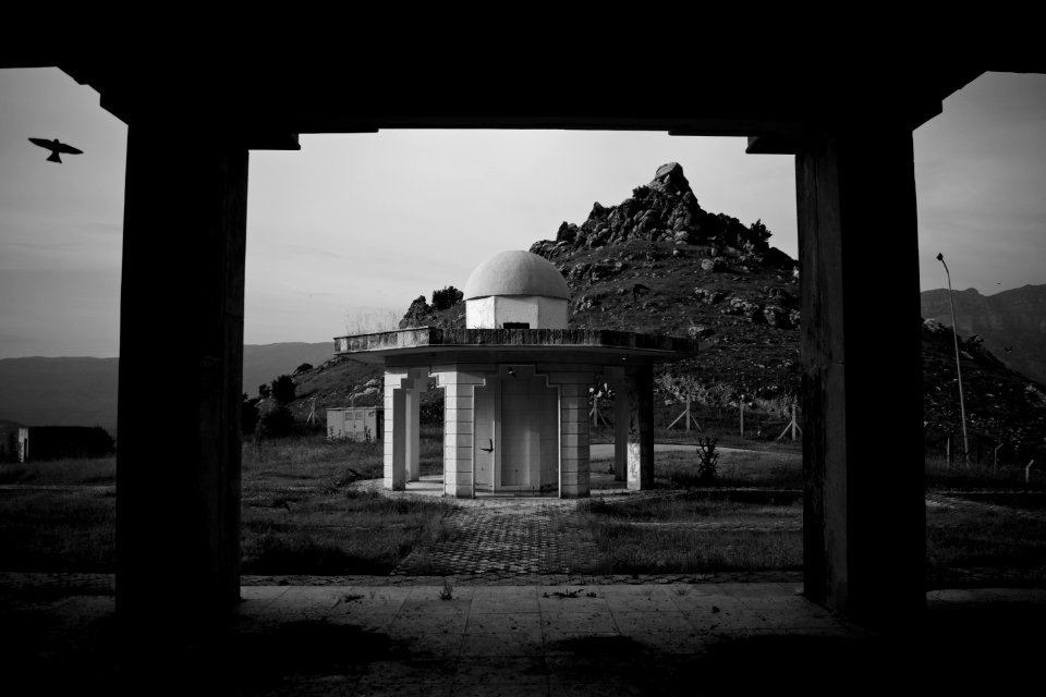 Views of the abandoned resort development behind Bekhma Dam 12