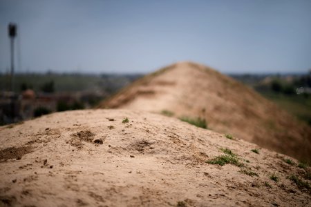 Views of the archaeological site of Nineveh in modern-day Mosul, currently occupied by squatters 07