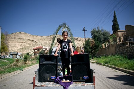 Views of the 2018 Palm Sunday festival in the Chaldean Catholic town of alQosh 26