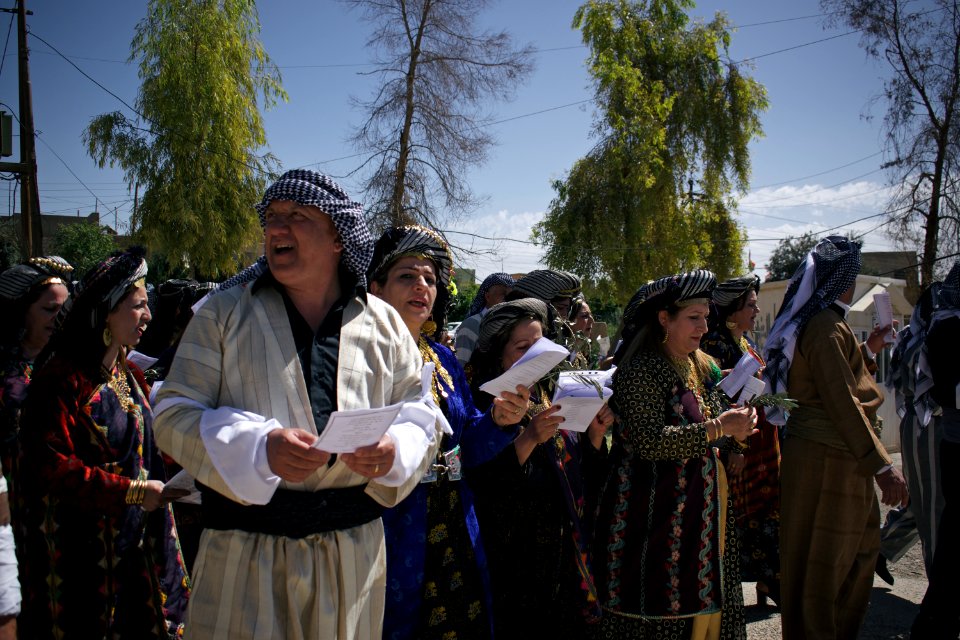 Views of the 2018 Palm Sunday festival in the Chaldean Catholic town of alQosh 38