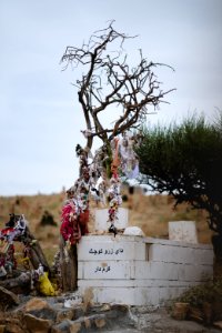 Views in June of 2019 around the Ezidi shrine of Shebl Qasim atop Shingal mountain 23