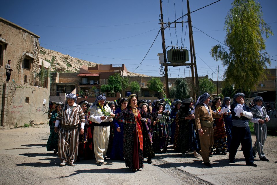 Views of the 2018 Palm Sunday festival in the Chaldean Catholic town of alQosh 37