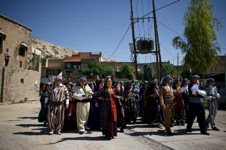Views of the 2018 Palm Sunday festival in the Chaldean Catholic town of alQosh 37