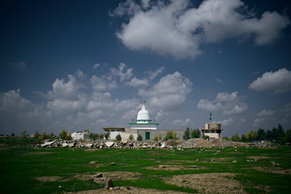 Views of the cemetery, auxiliary shrines, and main shrine oh Shah Hayas in the Kakaii village Wardik 21
