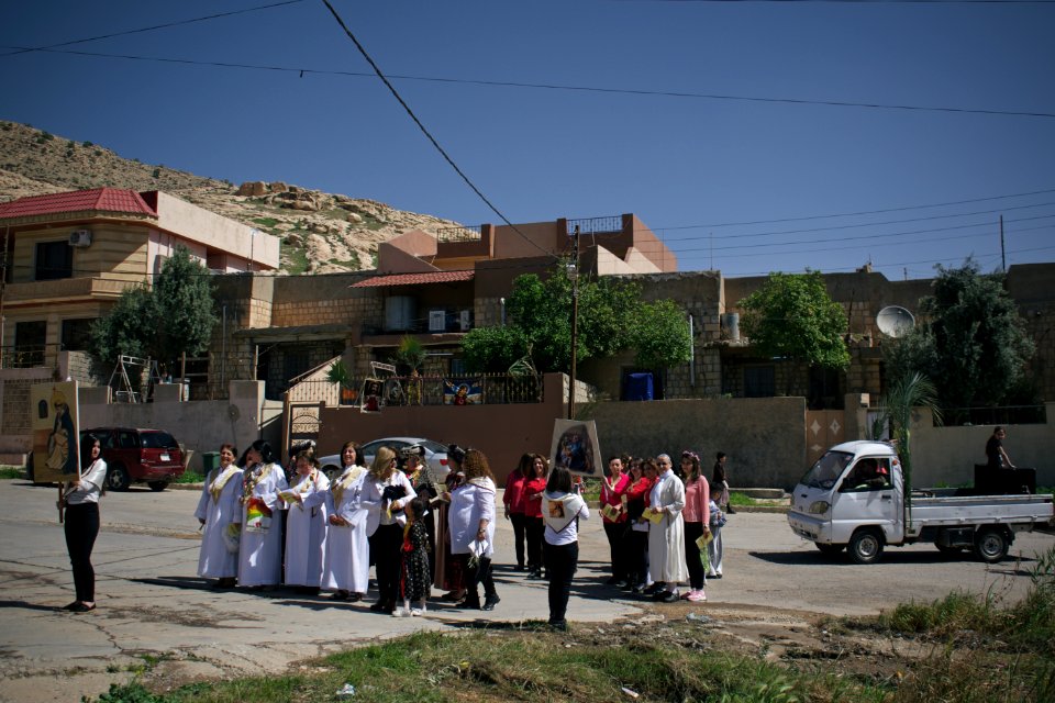 Views of the 2018 Palm Sunday festival in the Chaldean Catholic town of alQosh 31