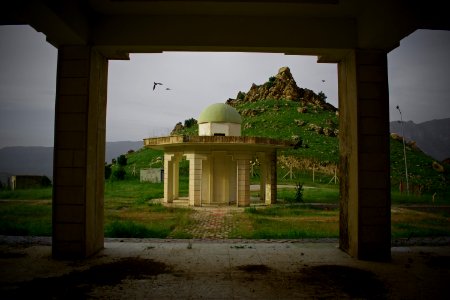 Views of the abandoned resort development behind Bekhma Dam 11