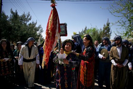 Views of the 2018 Palm Sunday festival in the Chaldean Catholic town of alQosh 28