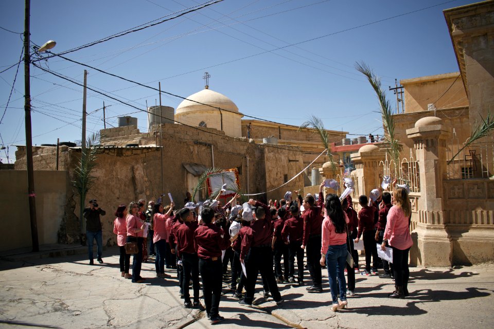 Views of the 2018 Palm Sunday festival in the Chaldean Catholic town of alQosh 49