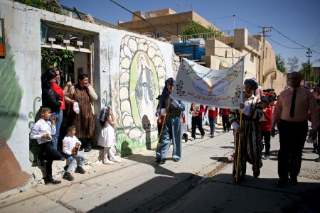 Views of the 2018 Palm Sunday festival in the Chaldean Catholic town of alQosh 47