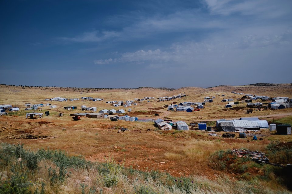 Views in June of 2019 around Sardashte Camp for displaced Ezidis at the top of Shingal Mountain 07