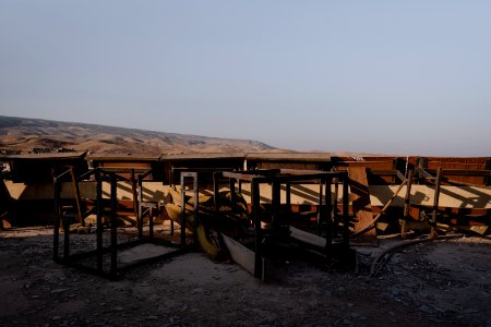 Views in July of 2019 in, around, and from the main institute in Shingal (Sinjar) after war with the Islamic State 32